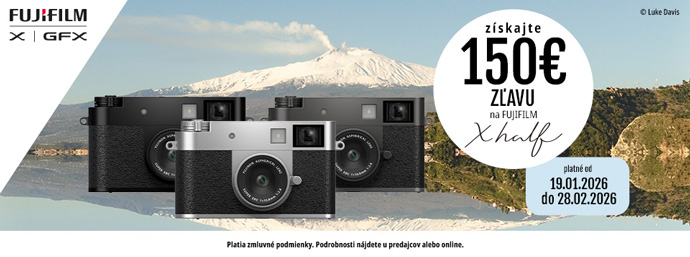 Fujifilm X-half - zľava až 150 €