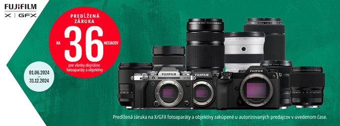 Fujifilm 36 mesiacov zruka