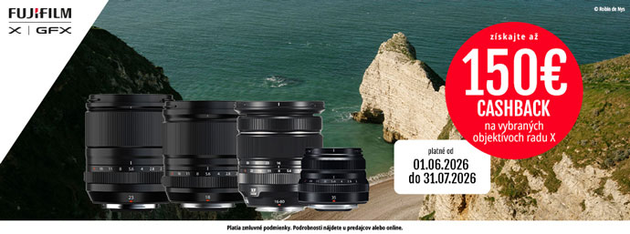 Fujifilm cashback na cestovate�sk� objekt�vy