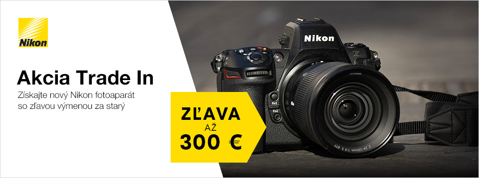 Vymeňte starý fotoaparát za nový Nikon so zľavou