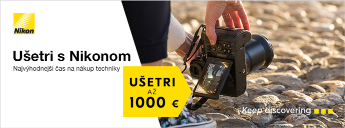Ušetri s Nikonom až 1000 €