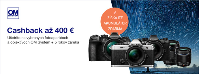 OM System cashback a� 400 �