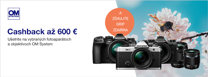 OM System cashback a� 600 �