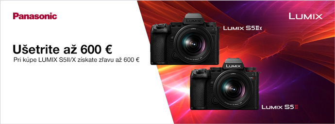 Okamit zava a 600  na Lumix S5IIX a S5II