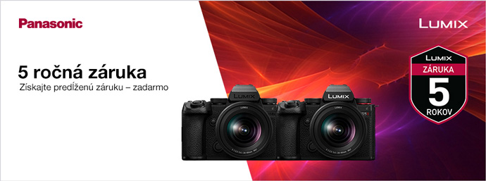 5 ron zruka na Panasonic Lumix