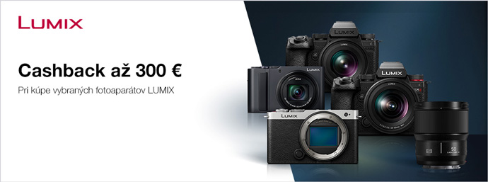 Cashback a� 300 � na Panasonic Lumix