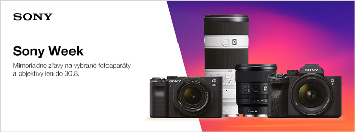 Sony Week � extra z�avy a� 25 %