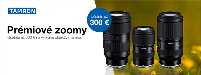 Tamron objekt�vy so z�avou a� 300�