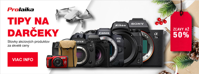 Tipy na darčeky pre fotografov