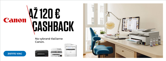Canon Cashback na tla�iarne