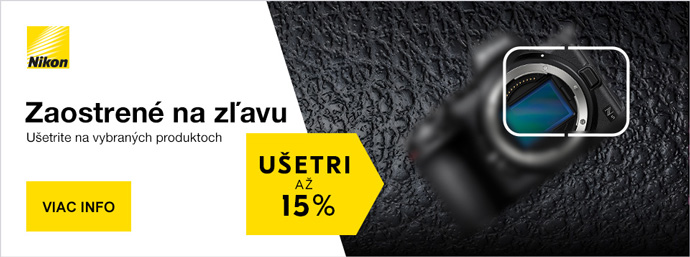 Nikon zaostren� na z�avu