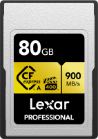 Lexar 80GB CFexpress Typ A Pro Gold R900/W800