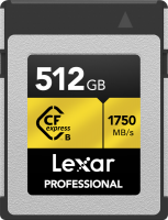 Lexar 512GB CFexpress Typ B Pro Gold R1750/W1500
