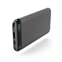 Hama LED6S powerbanka, 6000 mAh, antracitov�