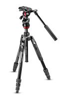 Manfrotto Befree Live Aluminium, Twist Lock, Statv s fluidnou hlavou