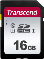Transcend Silver 300S SDHC UHS-I U1 C10 R95/W10 16GB