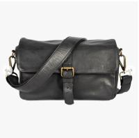 Bronkey Paris Black leather Camera Bag