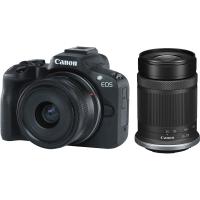Canon EOS R50  + RF-S 18-45mm f/4.5-6.3 IS STM + 55-210mm f/5-7.1 IS STM
