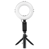 Hama LED Ring light svetlo 17cm pre smartfóny/tablety, s Bluetooth spúšťou a statívom