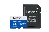 Lexar microSDXC Blue Plus A2 V30 64GB