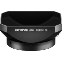 Olympus LH-48 Slne�n� clona pre objekt�v M.ZD ED 12mm f/2 R EZ, Strieborna