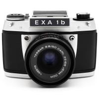 Exa 1b + Carl Zeiss Jena Tessar 50mm f/2.8, Pouit tovar