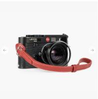 Bronkey Roma 203 - Red leather camera strap (Limited Ed.)