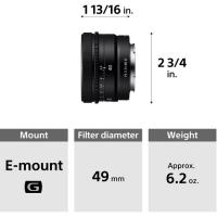 Sony FE 40 mm F2,5 G parametre 2