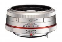 Pentax HD PENTAX-DA 70mm f/2.4 Limited, Strieborn