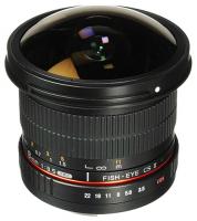 Samyang 8mm f/3.5 IF UMC Aspherical CSII DH Fisheye, baj. Nikon DX