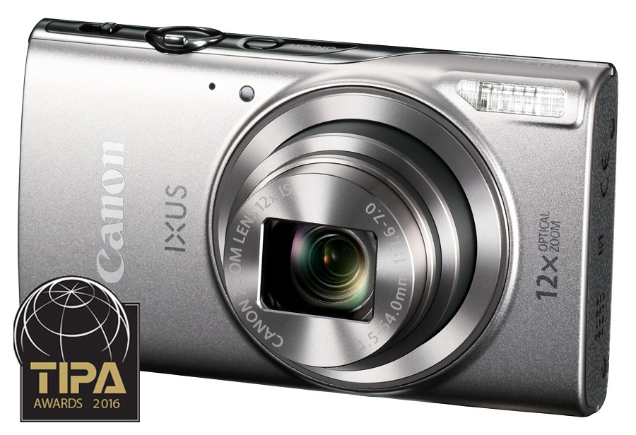 Canon Digital IXUS 285 HS, Strieborn