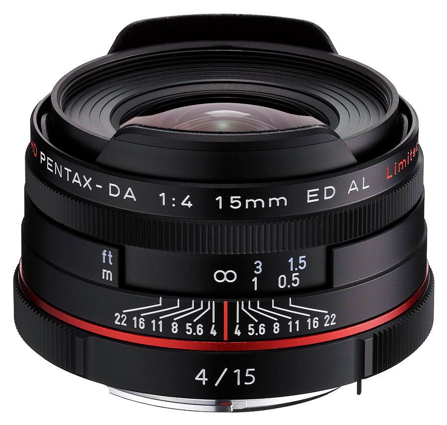 Pentax HD PENTAX-DA 15mm f/4 ED AL Limited, ierny