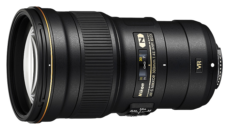 Nikon AF-S Nikkor 300mm f/4E PF ED VR, ierny
