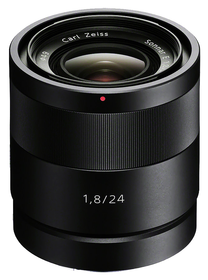 Sony E Sonnar T* 24mm f/1.8 ZA (ZEISS, APS-C, E-Mount)